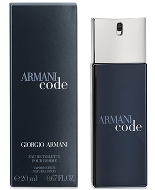 Armani Code Pour Homme Eau de Toilette Travel Spray