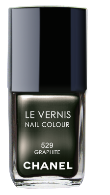 Chanel Le Vernis Nail Color Colour Polish Graphite No. 529
