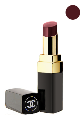 Chanel Rouge Coco Shine Lip Colour - Noir Moderne No. 128