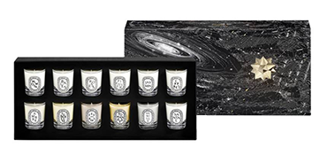 Diptyque Mini Holiday 12 Peice Candle Collection