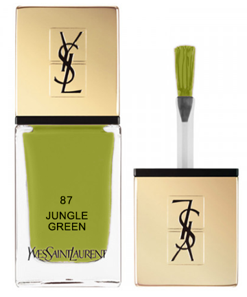 YSL La Laque Couture Nail Polish - Jungle Green No. 87