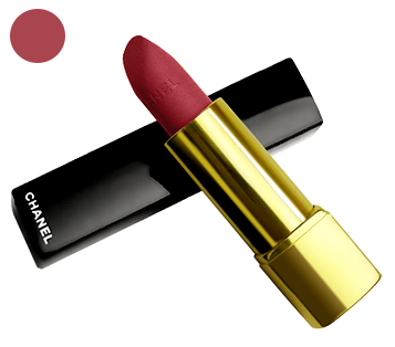 Chanel Fall 2015 Makeup - Rouge Allure Velvet La Bouleversante Lip Swatch