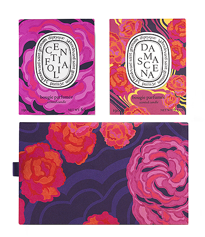 Diptyque Centifolia and Damascena Scented Candle Gift Set