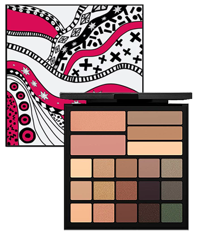 Smashbox Drawn In, Decked Out Shadow + Contour + Blush Palette